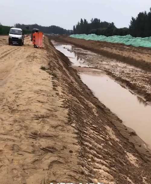 济南天桥区河道降水